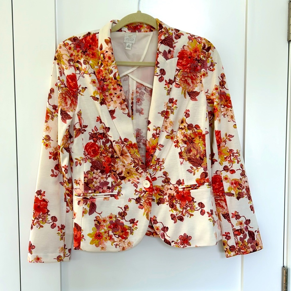 Lauren Conrad Floral Jacket